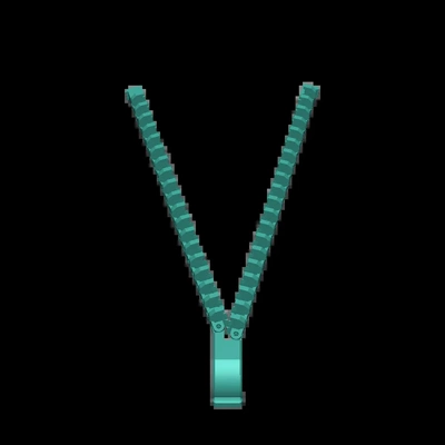 zipper clip 3d models download creality cloud 3d print model - Mito3D