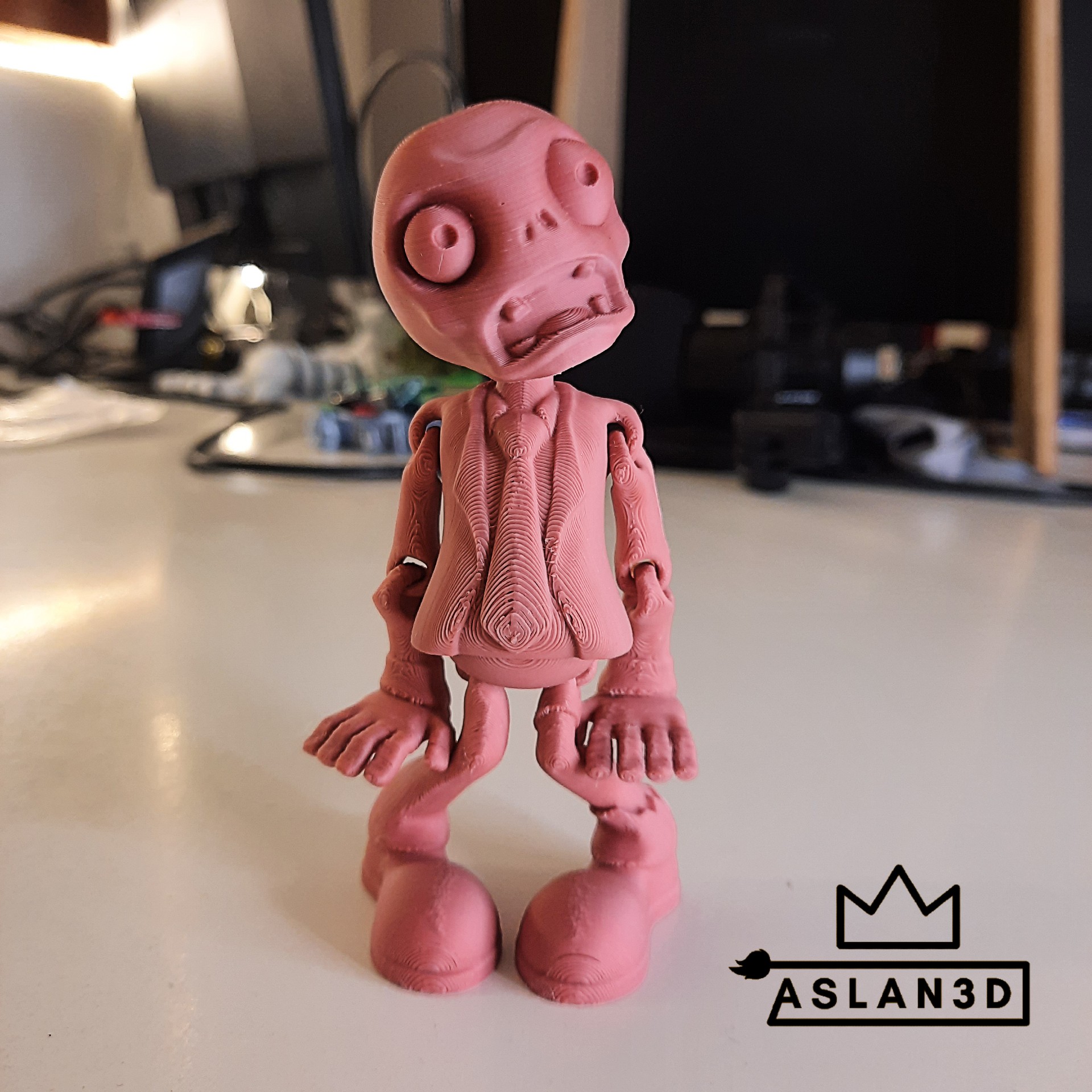 Zombi flexi Monster 3D print model - Mito3D