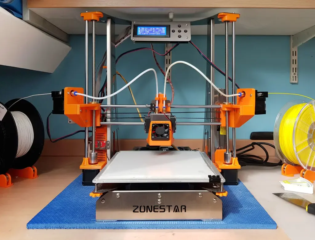 zonestar p802qr2 achse extruder anschlüsse 3d modelle download realität wolke 3D print model - Mito3D