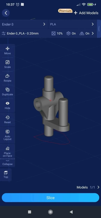 sterzo macchina giocattolo 3d modelli scarica creality nube 3d print model - Mito3D