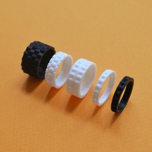 bling anneaux bijoux 3d print model - Mito3D
