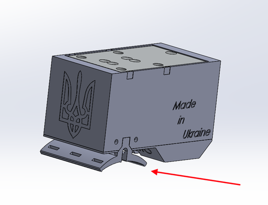 ' -1 gadget fpv drone drop system 3d print model - Mito3D
