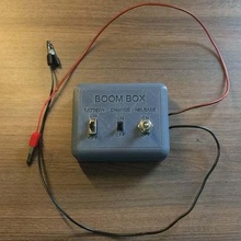'boom box' high voltage capacitor bank case tool boom box easy print education electric electrical cover electronics engineering experiment experiments explosion current learning prototype science scienceproject taser 3d print model - Mito3D