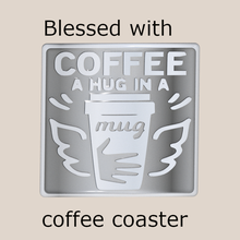 'coffee' themed drink coaster coasters coffee drinkcoaster drinkcoasters tea beer mancave raimonlab household kitchen dishes 3d print model - Mito3D
