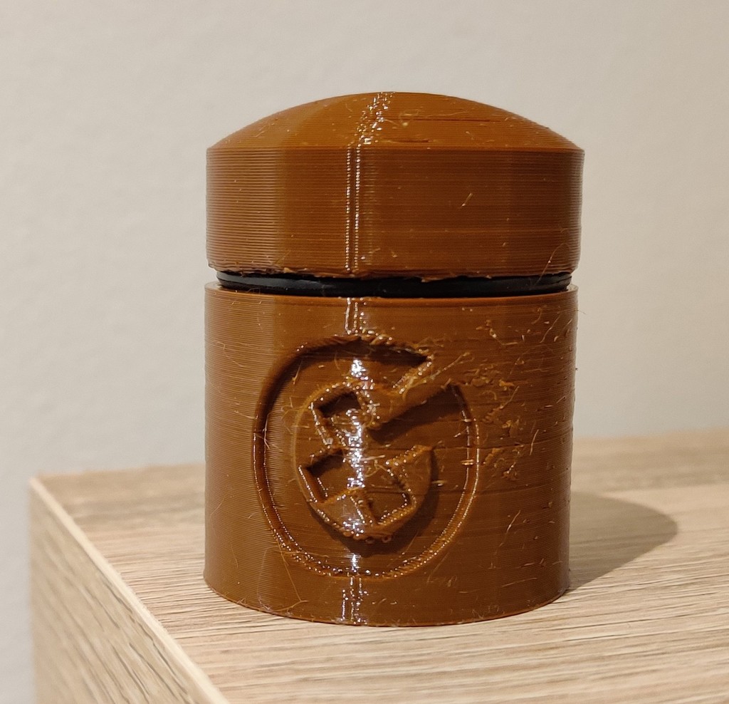 quot nano geocache contenitore geocaching 3D print model - Mito3D