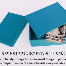 'secret compartment' box home household valuables valuable storage spy secret compartment safe ring protection protect present mum mothers mother money mom keys key jewellery jar holder hide hidden gift earrings earring dad covert cool container cards card birthday 3d print model - Mito3D