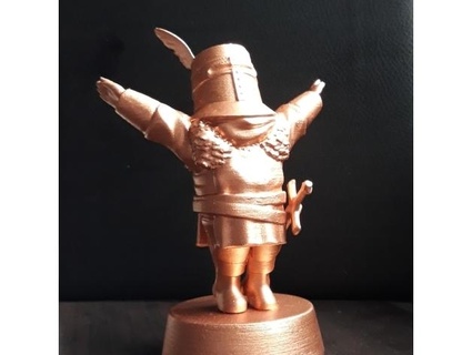 + solaire form darksouls statue video game 3d print model - Mito3D