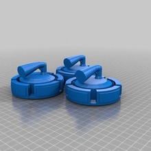 Eisstockschießen Bomben Werkzeug 3d Drucken 3d print model - Mito3D