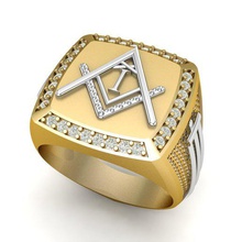 - carta anillo de sellar la joyería alfabetos singet signetring el diamante oro plata platino zbrush letras 3dprintable imprimible cnc joya jewells señores los anillos 3d print model - Mito3D