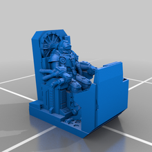 senhor guerra cabeça equipe técnica jogos brinquedo 3d print model - Mito3D