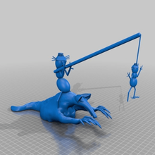 la teoria di gioco consolidato ant equitazione ameisenbaer art sculture 3d print model - Mito3D