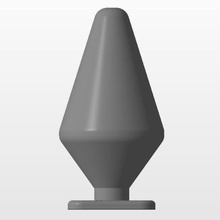 art sesso la spina plug anale 3d print model - Mito3D