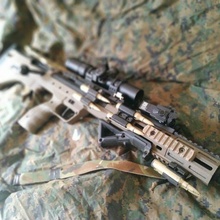 338 bala soporte rifle airsoft accesorios picatinny apoyo espalda plateada srs a1 a2 3d print model - Mito3D
