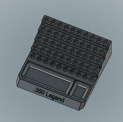 350 legende tribüne block neuladen tablett waffen dillon rcbs frankford lyman gewehr jäger jagd 3d print model - Mito3D