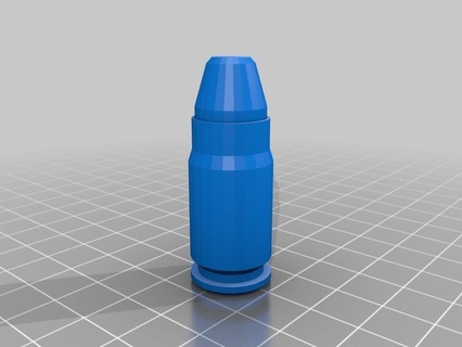357 vivere proiettile munizioni 3d print model - Mito3D