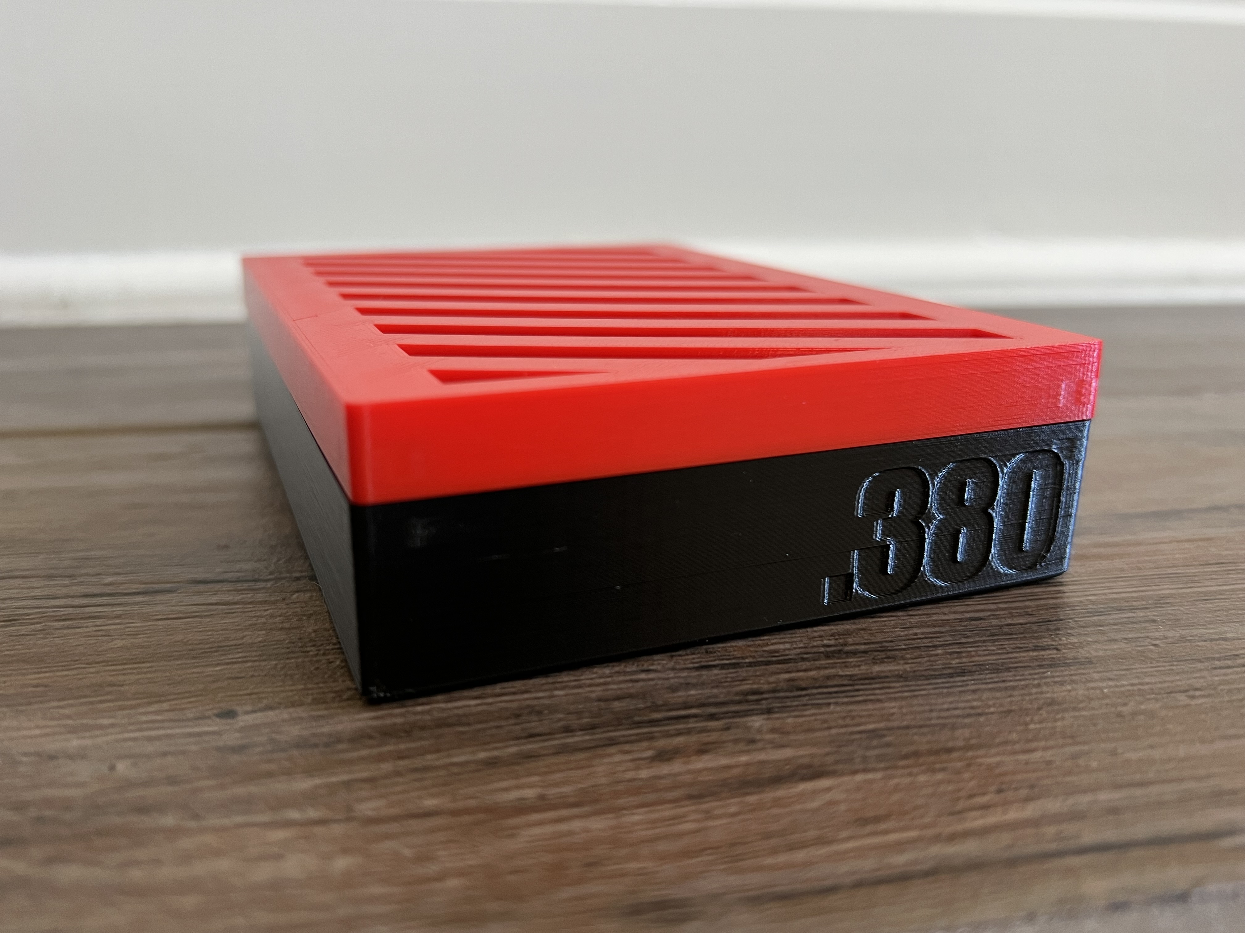 380 munição caso bainha 3D print model - Mito3D