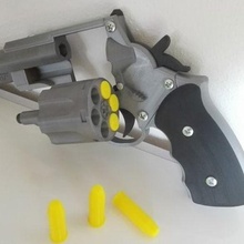 44 magnum revolver 3d print model - Mito3D