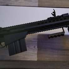 50 cal barrett bipod legs - airsoft tool sniper rifle 50cal ar50 arx50 lapua 3d print model - Mito3D