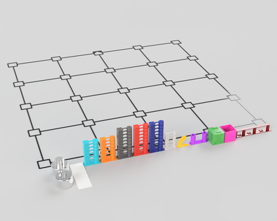 6mm nozzle heat tower calibration test print kit Tools cube flow retraction thread bridge overhang 3d print model - Mito3D