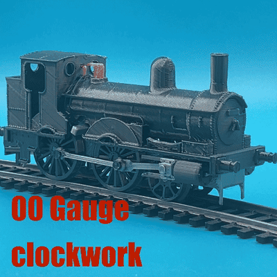 00 valutare esasperare locomotiva lswr 0298 classe vapore ferrovia ferrovia orologio 3d print model - Mito3D