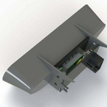 02-03 wrx clock pod conversion subaru automotive 3d print model - Mito3D