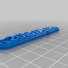 0408 jewelry customized keychains 3d print model - Mito3D