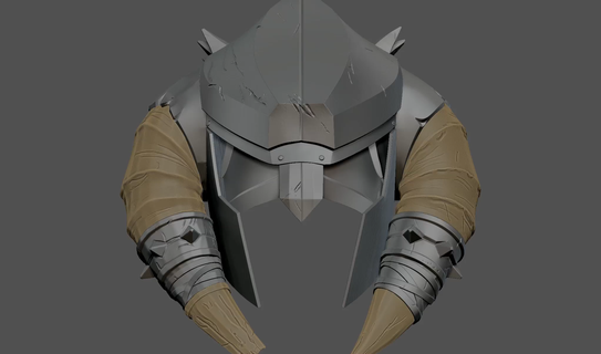 09-baraka helmet baraka mk11 tarkatan warriors barbarus face cutter mk mortal kombat 3d print model - Mito3D