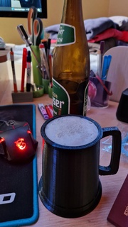 0 3l beer mug 2l pit gadget 3d print model - Mito3D