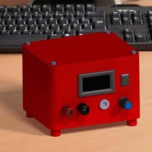 100v 0v regulador de tensão digital voltímetro amperímetro ferramenta eletrônica 3d print model - Mito3D