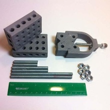 1 2 3 Block block Jig einstellen Werkzeug 123 Ingenieurwesen Vorrichtung Maschine Geschäft Konfiguration Werkzeuge 3d print model - Mito3D