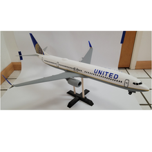 1 50 unido aerolíneas 737 900 avión aeronave boeing 3d print model - Mito3D
