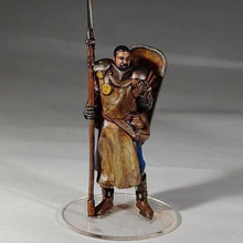 1 54 insan paladin warscythe Kalkan mm dnd fantezi pathfinder oyuncak 3d print model - Mito3D