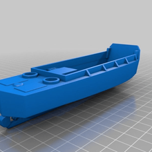 1-56 1-300 landing craft vehicle personnel lcvp higgins boat full hull game toy accessories 1-144 warship combat 3d print model - Mito3D