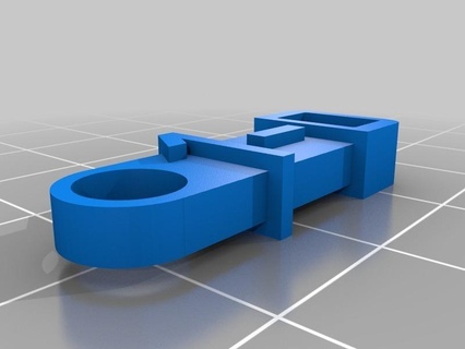 1 d portachiavi casa personalizzato organizzazione ufficio scrivania 3d print model - Mito3D