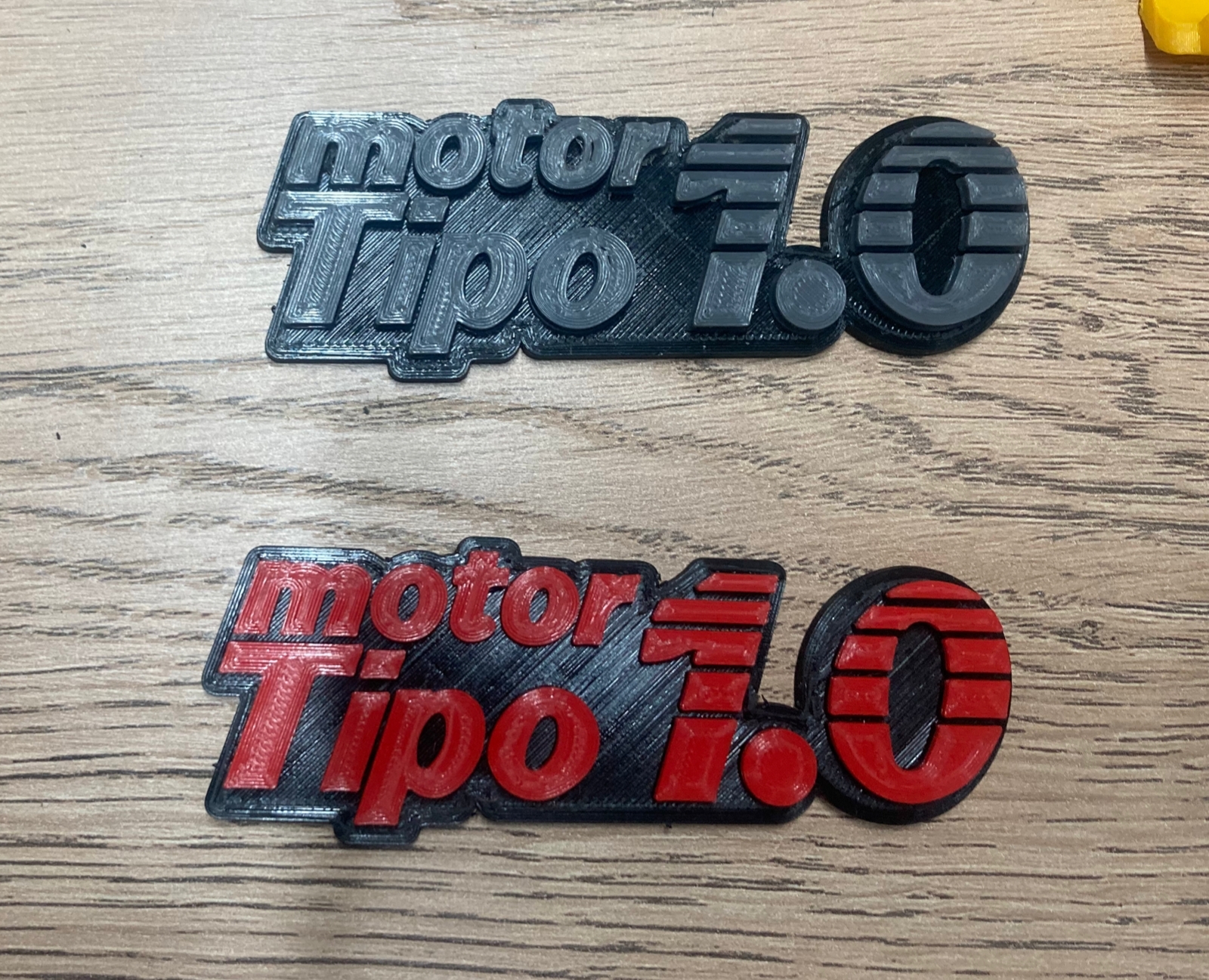10 fiat engine logo motor 3D print model - Mito3D