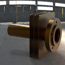 122 zylinderlaufbuchsekomplet cylinder liner complete construction 3d print model - Mito3D