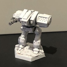 100-eyed giant game 6mm american mecha wargaming 3d print model - Mito3D