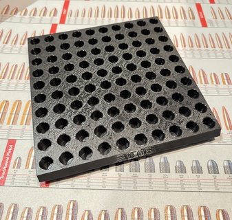 100 rounds 30-06 reloading tray 3d print model - Mito3D