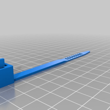 100mm cable tie customized parts 3d print model - Mito3D