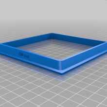 100mm casting frame tool 3d print model - Mito3D