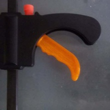 100mm bar cricchetto maniglia del morsetto strumento parti velocità f-clamp clamp 3d print model - Mito3D