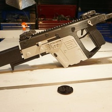 10 22 vektör stok mevcut Ruger Kriss tabanca dönüştürmek 3d print model - Mito3D