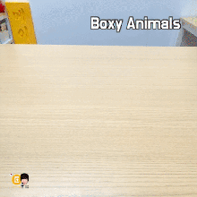 10 boxy animaux 3d print model - Mito3D