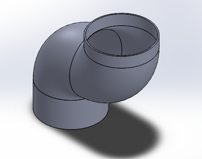 10 pollice tubo accoppiamento tubi completare 3d print model - Mito3D