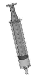 10 ml syringe 3d print model - Mito3D