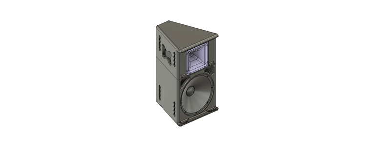 10 pa parleur orateur 3d print model - Mito3D