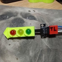 10mm Led trafik ışık kefen arduino 3d print model - Mito3D