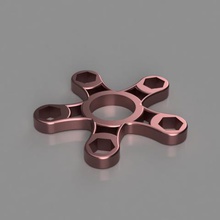 10mm nut fidget spinner game 3d print model - Mito3D