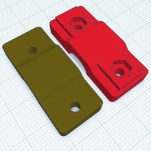 10mm rod tube prisioner tool bar carbon fiber holder presoner prisionero parts 3d print model - Mito3D