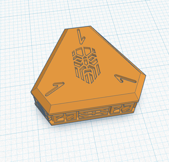 10th espaço anão relutante símbolo liga 2 arte tokens marcadores Objetivos jogos guerra 3d print model - Mito3D